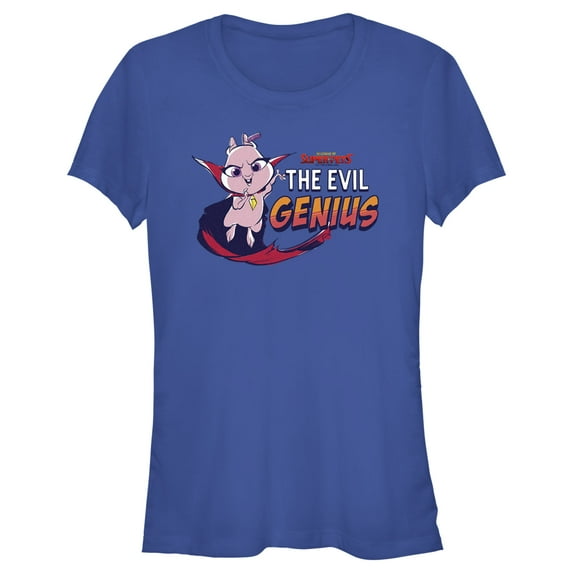 Junior's DC League of Super-Pets Lulu the Evil Genius Graphic Tee Royal Blue Small