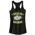 thumbnail image 1 of Junior's Despicable Me Evil Genius Gru Banner  Racerback Tank Top Black X Large, 1 of 4