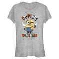 thumbnail image 1 of Junior's Despicable Me Minions Cupid's Wingman Valentine's  Graphic Tee Athletic Heather Medium, 1 of 2