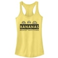 thumbnail image 1 of Junior's Despicable Me Minions  Racerback Tank Top Banana Large, 1 of 3