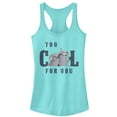 thumbnail image 1 of Junior's Despicable Me Minions Too Cool for You  Racerback Tank Top Cancun X Large, 1 of 3