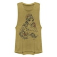 thumbnail image 1 of Junior's Disney Belle Floral  Festival Muscle Graphic T-Shirt, 1 of 4