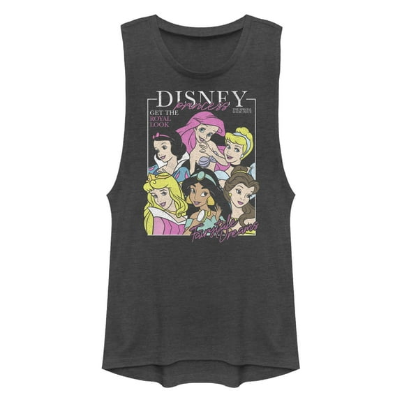 Junior's Disney Get the Royal Look  Festival Muscle Graphic T-Shirt