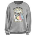 thumbnail image 1 of Junior's Disney Once Upon A Time Classic Group Sweatshirt Heather Gray Medium, 1 of 2