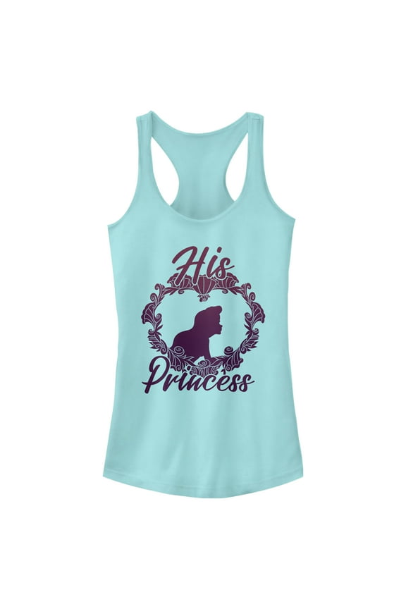 Junior's Disney The Little Mermaid Ariel His Princess Racerback Tank Top Cancun X Large