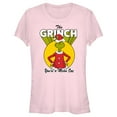 thumbnail image 1 of Junior's Dr. Seuss Christmas Grinch You're a Mean One  Graphic T-Shirt, 1 of 3