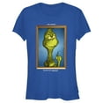 thumbnail image 1 of Junior's Dr. Seuss Framed Grinch Painting Graphic T-Shirt, 1 of 3