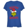 thumbnail image 1 of Junior's Dr. Seuss Merry Grinchmas  Graphic T-Shirt, 1 of 3