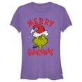 thumbnail image 1 of Junior's Dr. Seuss Merry Grinchmas  Graphic T-Shirt, 1 of 3