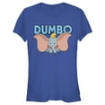 thumbnail image 1 of Junior's Dumbo Wide Open Graphic Tee Royal Blue 2X Large, 1 of 3