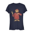 thumbnail image 1 of Junior's E.T. the Extra-Terrestrial Alien in Disguise  Graphic Tee Navy Blue 2X Large, 1 of 2