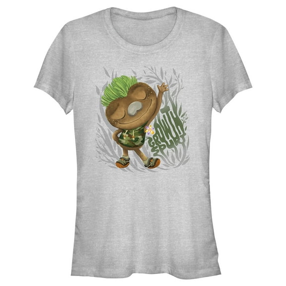 Junior's Elemental Clod Growth Spurt  Graphic Tee Athletic Heather Medium