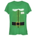 thumbnail image 1 of Junior's Elf Buddy the Costume  Graphic Tee Kelly Green X Large, 1 of 2