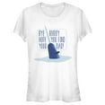 thumbnail image 1 of Junior's Elf Mr. Narwhal Bye Buddy  Graphic Tee White Medium, 1 of 3
