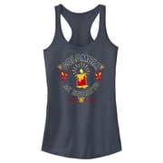 Juniors Encanto Colombia Mi Encanto Candle Racerback Tank Top Indigo Medium