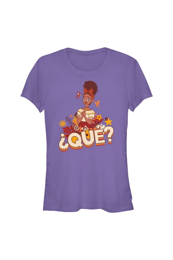 Junior's Encanto Dolores Que? Graphic Tee Purple Small
