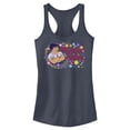 thumbnail image 1 of Junior's Encanto Luisa Middle Sister with Flower  Racerback Tank Top Indigo Small, 1 of 4