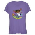 thumbnail image 1 of Junior's Encanto Mirabel Hermanita Jump  Graphic Tee Purple Large, 1 of 3