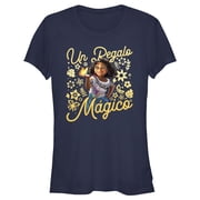 Juniors Encanto Mirabel Un Regalo Magico Graphic Tee Navy Blue 2X Large