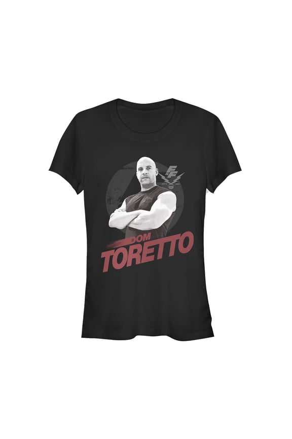 Junior's Fast & Furious Don't Mess with Toretto  Graphic Tee Black Small