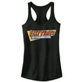 thumbnail image 1 of Junior's Fast Times at Ridgemont High Retro Logo  Racerback Tank Top Black 2X Large, 1 of 4