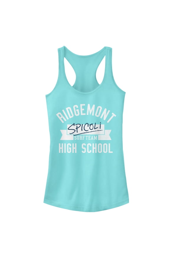 Junior's Fast Times at Ridgemont High Spicoli Surf Team  Racerback Tank Top Cancun X Large