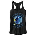 thumbnail image 1 of Junior's Finding Dory That Fish Cray  Racerback Tank Top Black 2X Large, 1 of 4