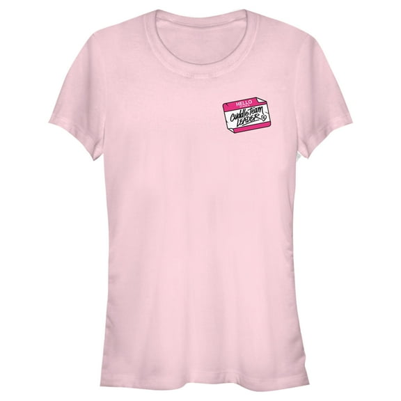 Junior's Fortnite Cuddle Name Tag  Graphic Tee Light Pink 2X Large