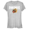 thumbnail image 1 of Junior's Fortnite Durr Burger Logo  Graphic Tee Athletic Heather Medium, 1 of 3