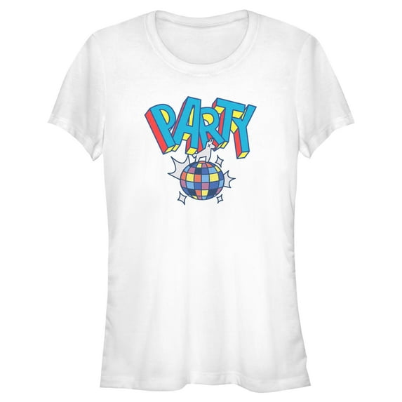 Junior's Fortnite Loot Drop Party Llama Graphic Tee White Large