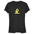 thumbnail image 1 of Junior's Fortnite Peely Peace Sign Graphic Tee Black Medium, 1 of 3