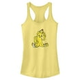 thumbnail image 1 of Junior's Fortnite Peely Peace Sign Racerback Tank Top Banana Medium, 1 of 4