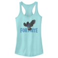 thumbnail image 1 of Junior's Fortnite Raven Logo  Racerback Tank Top Cancun Small, 1 of 4