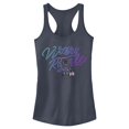 thumbnail image 1 of Junior's Fortnite Raven Victory Royale Racerback Tank Top Indigo Small, 1 of 4