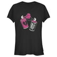 thumbnail image 1 of Junior's Fortnite Spray Can Graffiti  Graphic Tee Black Small, 1 of 3