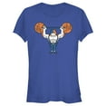 thumbnail image 1 of Junior's Fortnite Yarn Lifter Meowscles Graphic Tee Royal Blue Medium, 1 of 3