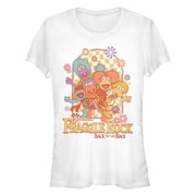 T-shirt Fraggle Rock Motif Arc-en-ciel - Adulte, Référence TT170, Neuf Avec étiquettes, Fabrication UK