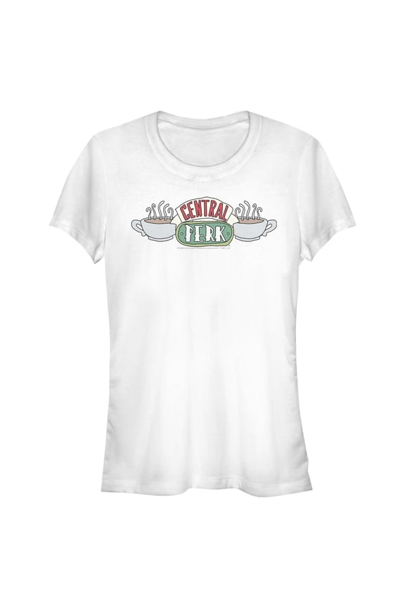 Junior's Friends Classic Central Perk Logo Graphic T-Shirt