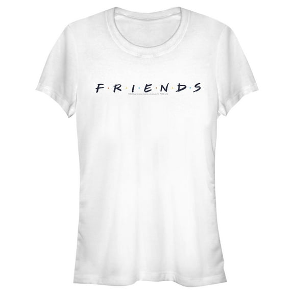 Junior's Friends Classic Logo  Graphic T-Shirt