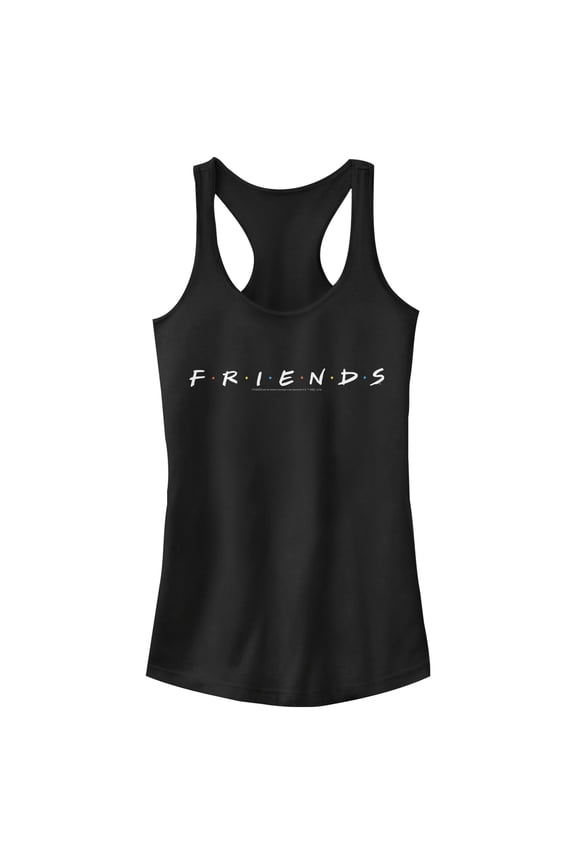 Junior's Friends Classic TV Logo Racerback Tank Top