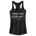 thumbnail image 1 of Junior's Friends Joey How You Doin'  Racerback Tank Top, 1 of 4