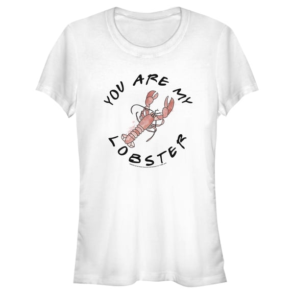 Junior's Friends You Are My Lobster Quote Graphic T-Shirt