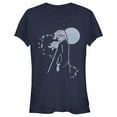 thumbnail image 1 of Junior's Frozen 2 Anna Winter Wind  Graphic Tee Navy Blue Small, 1 of 2