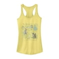 thumbnail image 1 of Junior's Frozen 2 Journey Watercolor  Racerback Tank Top Banana X Large, 1 of 3