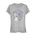 thumbnail image 1 of Junior's Frozen 2 Olaf Stir Up Fun Graphic Tee Athletic Heather X Large, 1 of 2