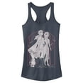 thumbnail image 1 of Junior's Frozen 2 Sister Forest Frame  Racerback Tank Top Indigo 2X Large, 1 of 3