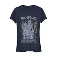 thumbnail image 1 of Junior's Frozen 2 Vintage Journey Connects  Graphic Tee Navy Blue 2X Large, 1 of 2