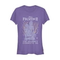 thumbnail image 1 of Junior's Frozen 2 Vintage Journey Connects  Graphic Tee Purple X Large, 1 of 2