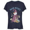thumbnail image 1 of Junior's Frozen Christmas Olaf Wishes  Graphic Tee Navy Blue X Large, 1 of 2