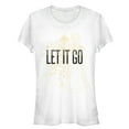 thumbnail image 1 of Junior's Frozen Elsa Let It Go  Graphic Tee White 2X Large, 1 of 2